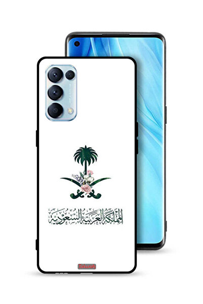 Tolwak غطاء حماية لهاتف أوبو رينو 5 برو 5G - علامة زهور المملكة العربية السعودية