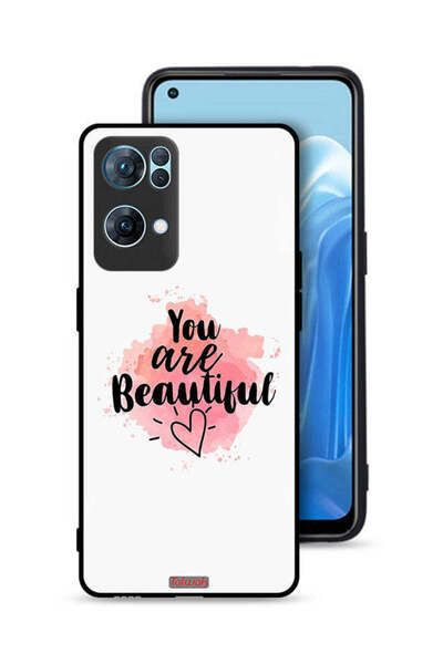 Tolwak غطاء حماية لهاتف Oppo Reno7 Pro 5G - أنتِ جميلة