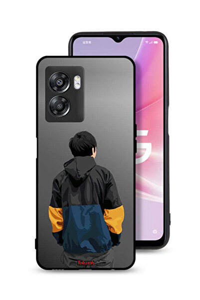 Tolwak غطاء حماية لهاتف Oppo A57 5G بصورة فنية لولد