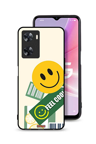 Tolwak غطاء حماية لهاتف Oppo A57s - ملصق Feel Cool