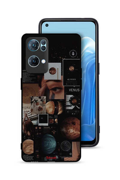 Tolwak غطاء حماية لهاتف Oppo Reno7 Pro 5G بتصميم فينوس آرت