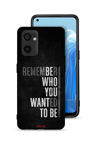 Tolwak غطاء حماية لهاتف Oppo Reno7 SE 5G تذكر من أردت أن تكون