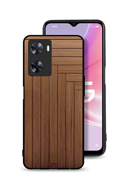 Tolwak غطاء حماية لهاتف Oppo A77s بنمط باب