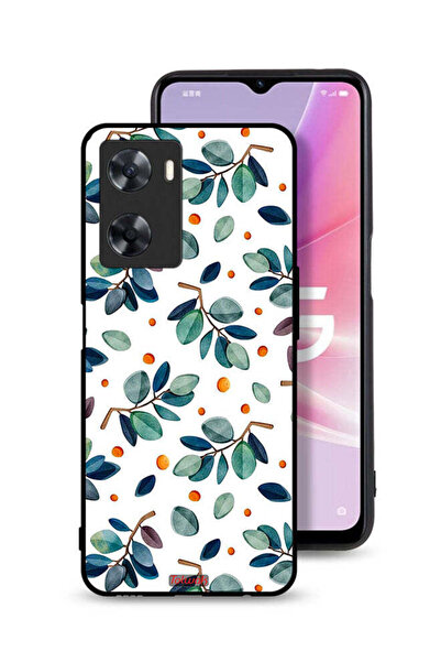 Tolwak غطاء حماية لهاتف Oppo A77s بأوراق الشجر