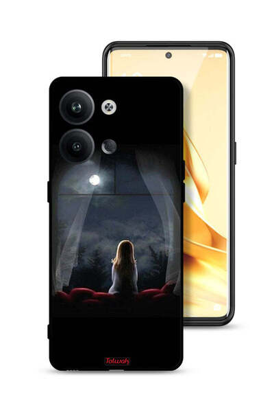 Tolwak غطاء حماية لهاتف Oppo Reno9 Pro 5G - Night Imaginations