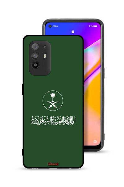 Tolwak غطاء حماية لهاتف Oppo F19 Pro Plus 5G بشعار المملكة العربية السعودية