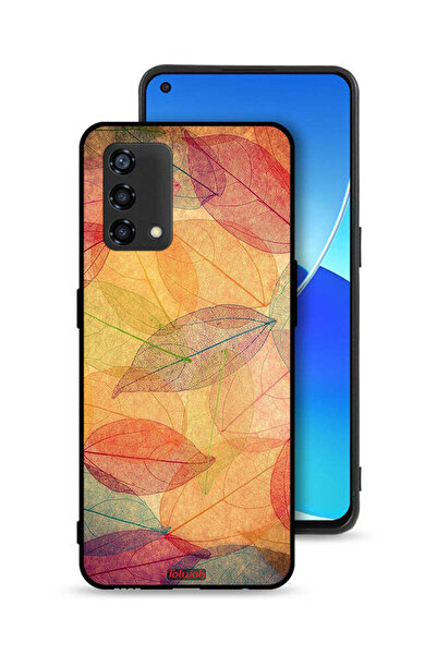 Tolwak غطاء حماية لهاتف Oppo Reno6 Lite برسومات فنية رقمية تجريدية