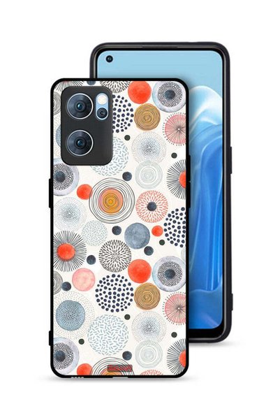 Tolwak غطاء حماية لهاتف Oppo Reno7 5G بنقشة زهور قطنية