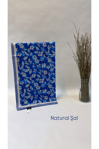 Onur Şal - Țesătură naturală Şal organic Produs sezonier Utilizare Confortabil Model de flori