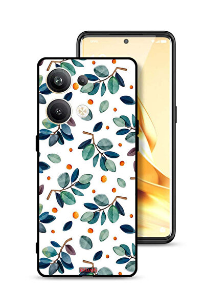 Tolwak غطاء حماية لهاتف Oppo Reno9 Pro Plus 5G بنقشة أوراق الشجر