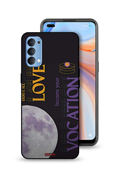 Tolwak Oppo Reno4 4G Protective Case Cover Do Not Let Love Become Your Vocation