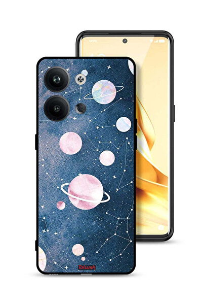 Tolwak Oppo Reno9 Pro 5G Protective Case Cover Space Art