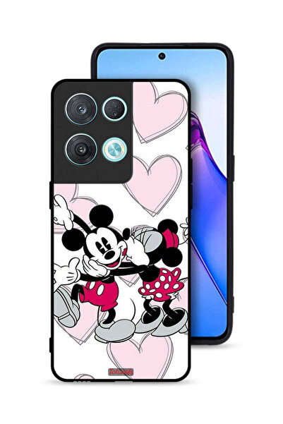 Tolwak غطاء حماية لهاتف Oppo Reno8 Pro 5G بتصميم عناق ميكي ماوس