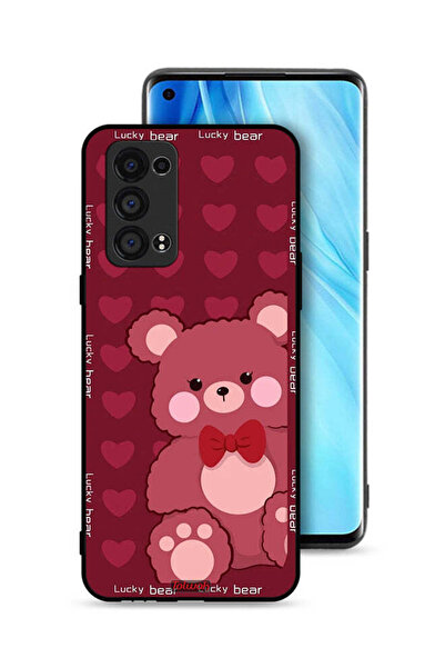 Tolwak غطاء حماية لهاتف Oppo Reno6 Pro Plus 5G - الدب المحظوظ