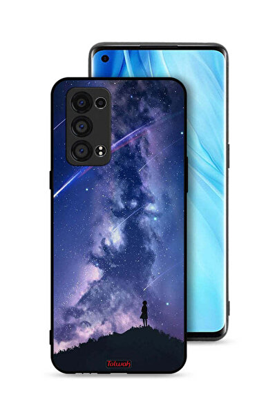 Tolwak غطاء حماية لهاتف Oppo Reno6 Pro Plus 5G - نجوم متحركة