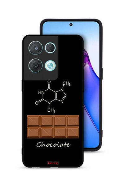 Tolwak غطاء حماية لهاتف Oppo Reno8 Pro 5G - لون شوكولاتة