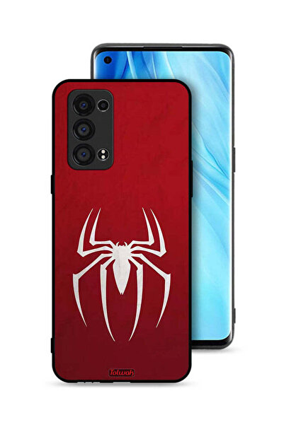 Tolwak Oppo Reno6 Pro Plus 5G Protective Case Cover Spider Icon