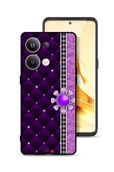 Tolwak غطاء حماية لهاتف Oppo Reno9 Pro Plus 5G بقلوب لامعة