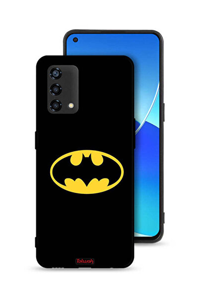 Tolwak غطاء حماية لهاتف Oppo Reno6 Lite بشعار باتمان