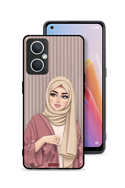 Tolwak غطاء حماية لهاتف Oppo A96 5G (الصين) برسومات فتاة محجبة