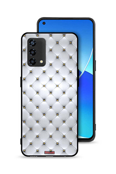Tolwak غطاء حماية لهاتف Oppo A95 4G ​​مطبوع عليه دبابيس على القماش