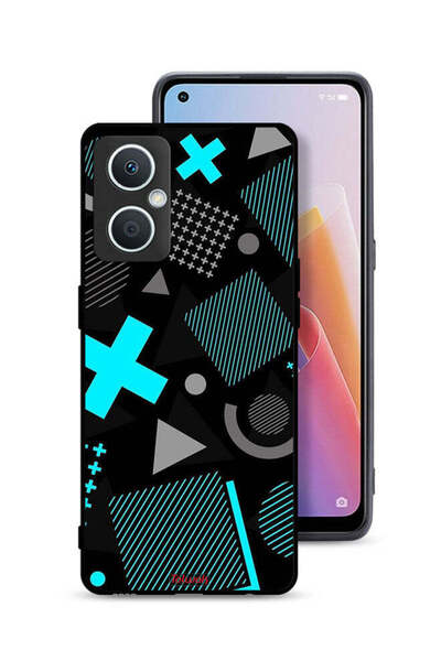 Tolwak غطاء حماية لهاتف Oppo A96 5G (الصين) برسومات أيقونات لعبة الحبار