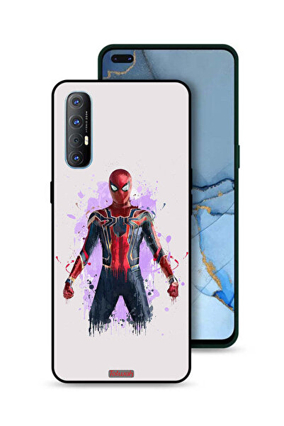 Tolwak غطاء حماية لهاتف Oppo Reno3 Pro 4G بتصميم العنكبوت الحديدي