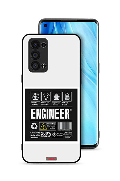 Tolwak غطاء حماية لهاتف Oppo Reno6 Pro Plus 5G - ملصق مهندس