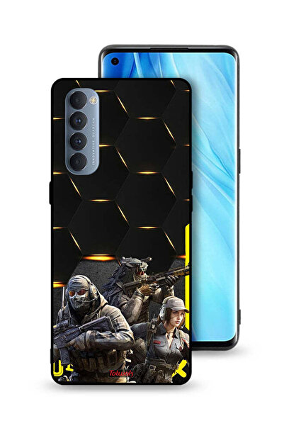 Tolwak غطاء حماية لهاتف Oppo Reno4 Pro 4G بخلفية Cyberpunk