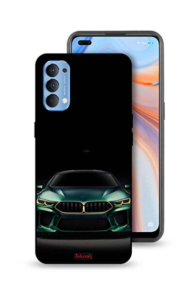 Tolwak Oppo Reno4 4G Protective Case Cover Bm Car