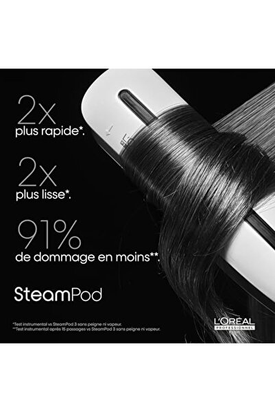 L'oreal L’Oréal Professionnel Steampod 3.0 Steam Straightener - 2 in 1: Smoothing and Wavy