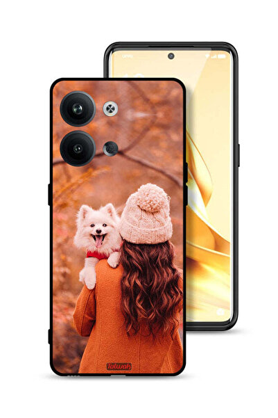 Tolwak غطاء حماية لهاتف Oppo Reno9 Pro 5G يحمل جروًا