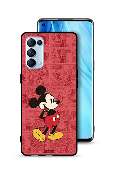 Tolwak غطاء حماية مايكي لهاتف Oppo Reno5 Pro 5G