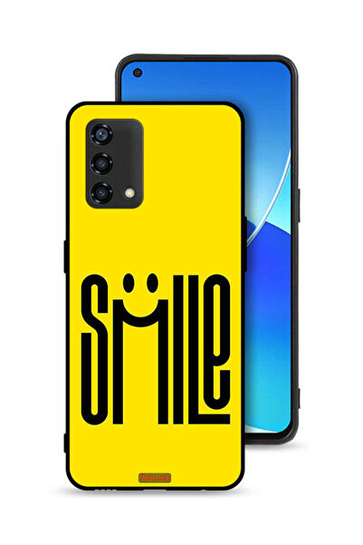 Tolwak غطاء حماية لهاتف Oppo A95 4G ​​برسومات مبتسمة
