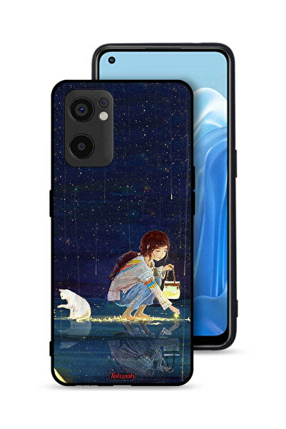 Tolwak غطاء حماية لهاتف Oppo Reno7 SE 5G برسومات نجوم التجميع