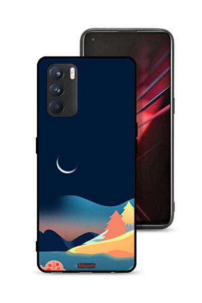 Tolwak غطاء حماية Oppo K9 Pro بتصميم رسم تجريدي للقمر