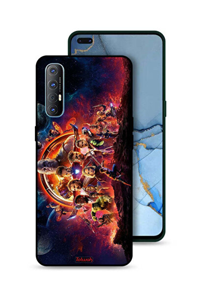 Tolwak Oppo Reno3 Pro 4G Protective Case Cover Avengers