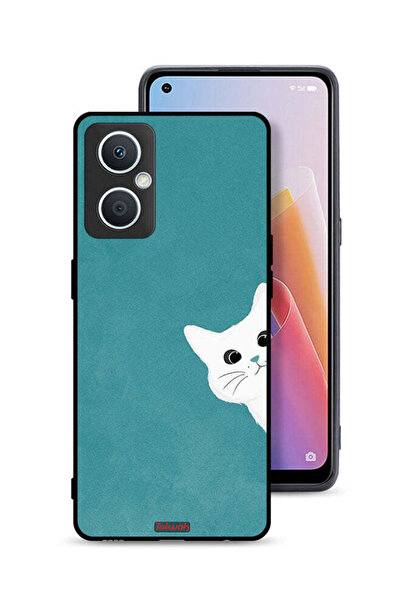 Tolwak جراب حماية لهاتف Oppo A96 5G (الصين) بتصميم قطة