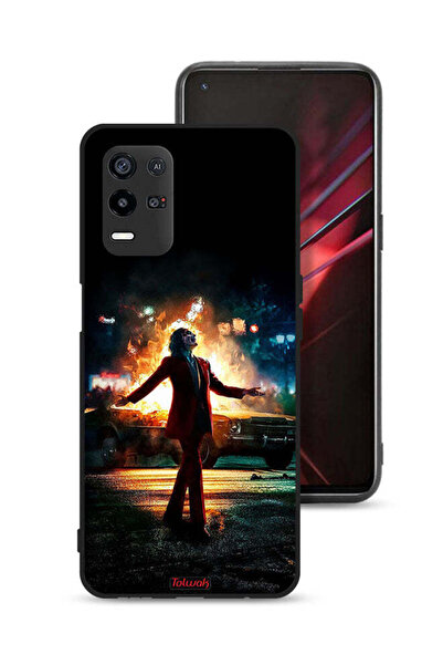 Tolwak غطاء حماية Oppo K9x بتصميم وضع الجوكر السعيد