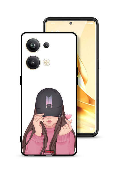 Tolwak غطاء حماية لهاتف Oppo Reno9 Pro Plus 5G، فتاة تلتقط صورة