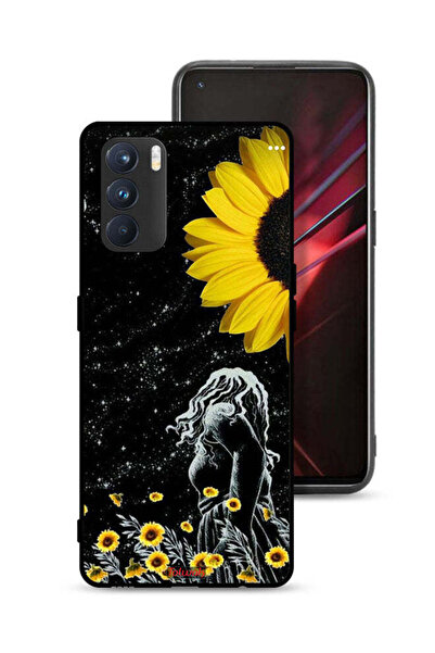 Tolwak غطاء حماية Oppo K9 Pro بتصميم فتاة تنظر إلى القمر