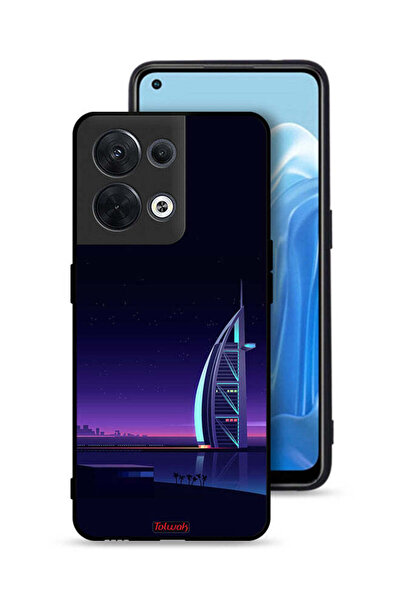 Tolwak غطاء حماية لهاتف Oppo Reno8 5G - فن برج العرب الرقمي