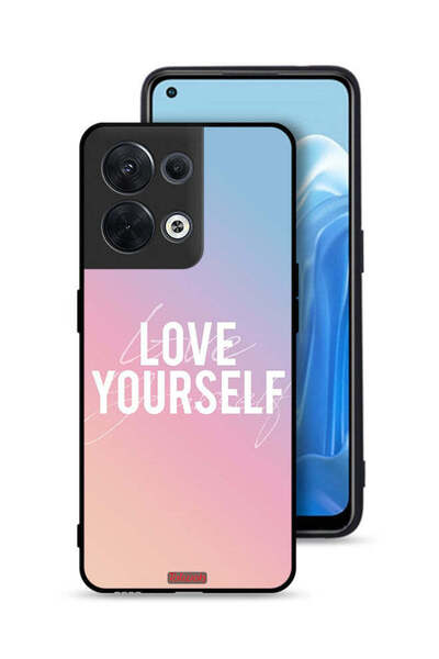 Tolwak غطاء حماية لهاتف Oppo Reno8 5G - أحب نفسك