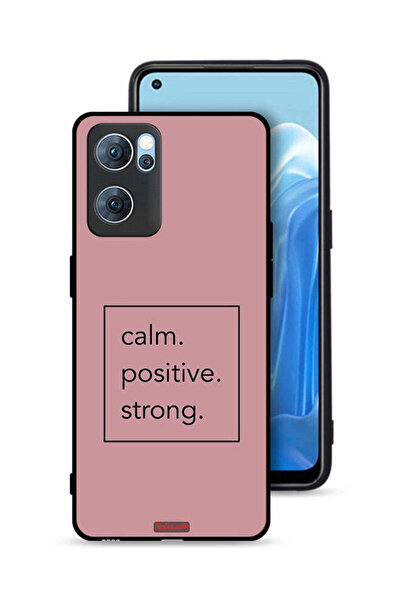 Tolwak غطاء حماية لهاتف Oppo Reno7 5G، هادئ، إيجابي، قوي