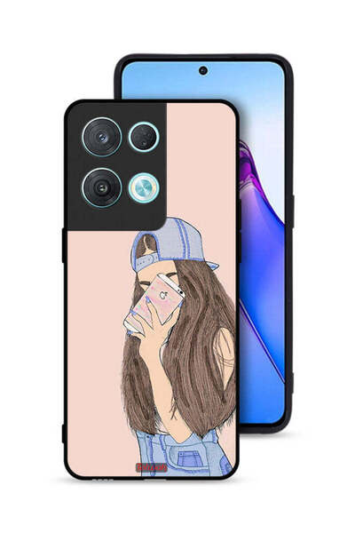 Tolwak غطاء حماية لهاتف Oppo Reno8 Pro 5G لالتقاط صور سيلفي