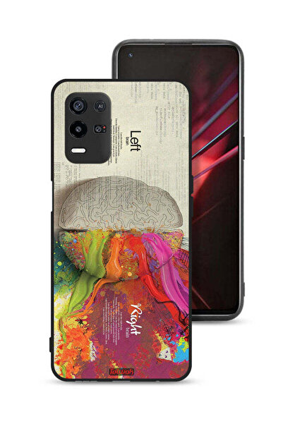 Tolwak غطاء حماية Oppo K9x بتصميم تجريدي لعلم الدماغ