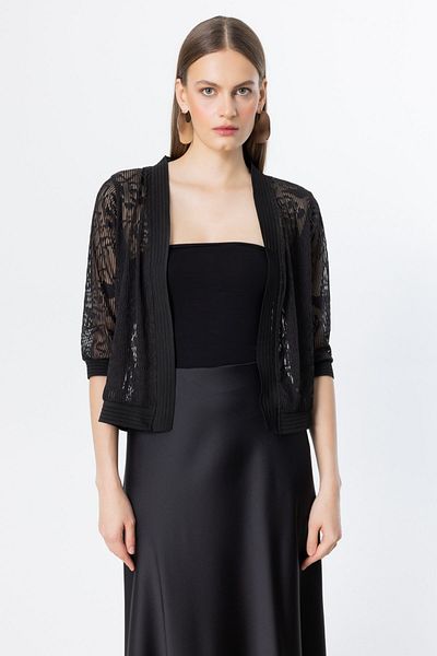 On Fashion On Lace Transparent Cardigan-56953