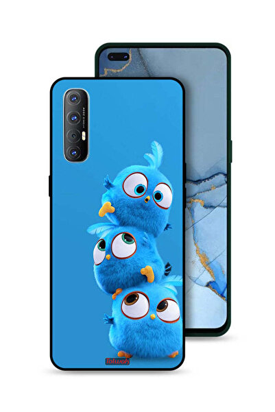 Tolwak غطاء حماية لهاتف Oppo Reno3 Pro 4G بنقشة طيور لطيفة