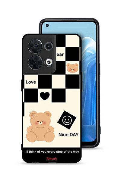 Tolwak غطاء حماية لهاتف Oppo Reno8 5G سأفكر فيك في كل خطوة على الطريق