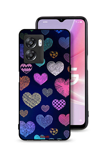 Tolwak غطاء حماية لهاتف OnePlus North N300 بنقشة قلوب حجرية